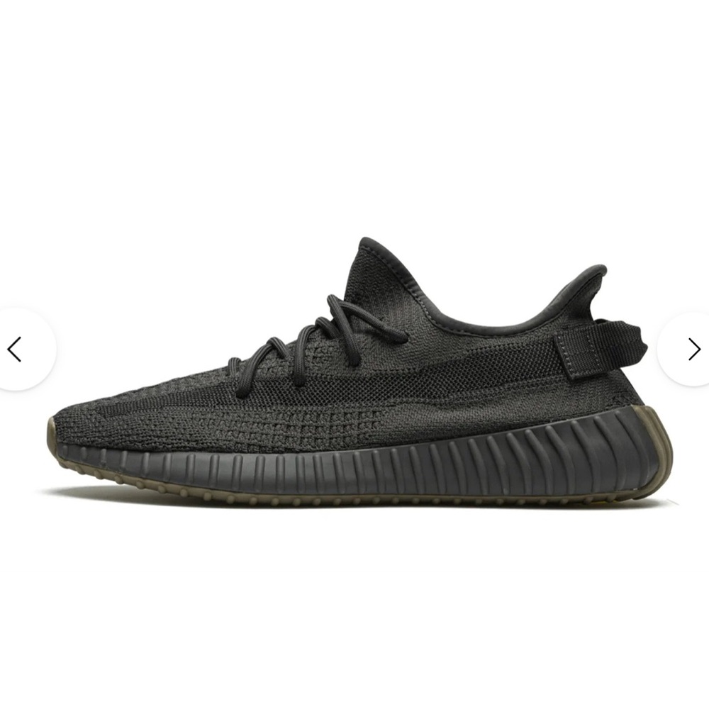 Adidas Men's Black Yeezy Boost 350 V2 Sneakers